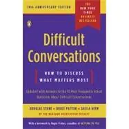 کاور کتاب Difficult Conversations