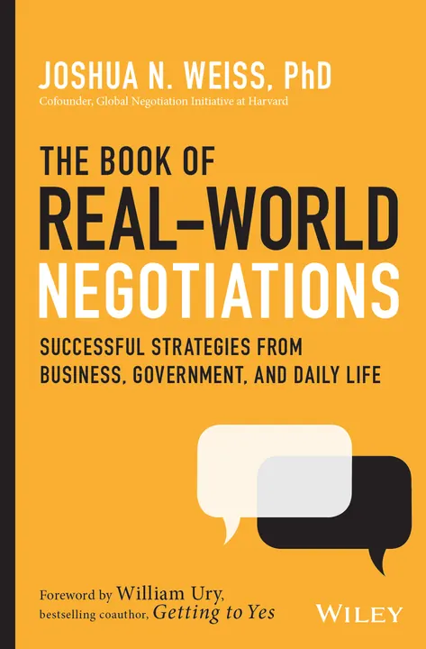 کاور کتاب The Book of Real-World Negotiations