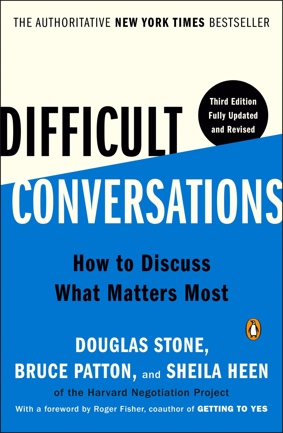 کاور کتاب Difficult Conversations
