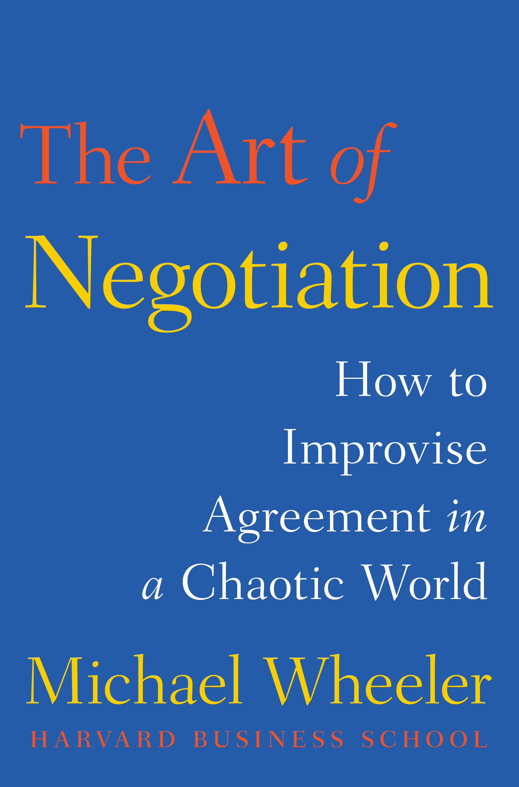 کاور کتاب The Art of Negotiation