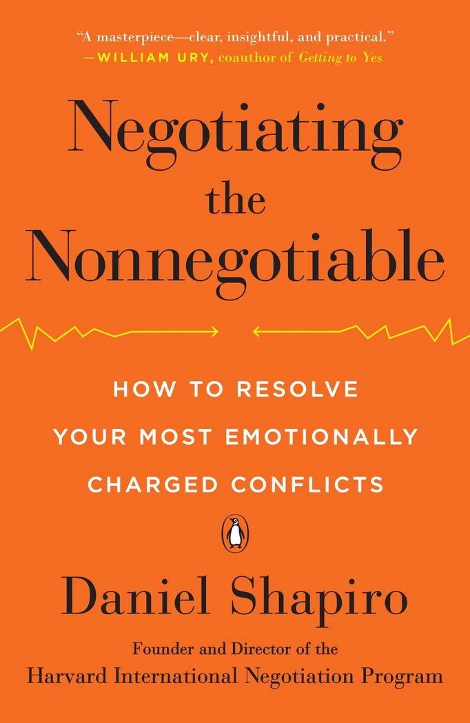 کاور کتاب Negotiating the Nonnegotiable