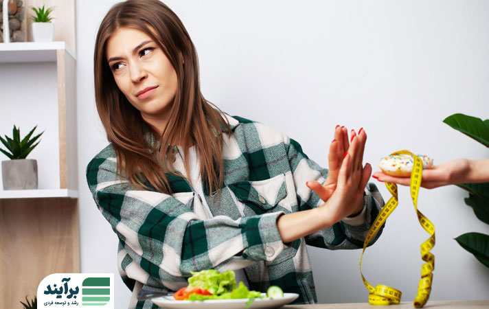 فرسایش اراده دربارۀ رژیم غذایی